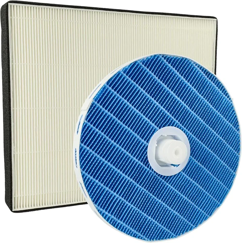 vhbw 2-teiliges Filter-Set kompatibel mit Philips HU5930, 10 Luftreiniger, Luftwäscher - Filter, Befeuchtungselement — Luftbefeuchter