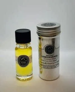 Organic Lemongrass Essential Oil (Cymbopogon citratus), Ätherisches Bio-Zitronengrasöl (Cymbopogon citratus) NHR Organic Oils — Luftbefeuchter