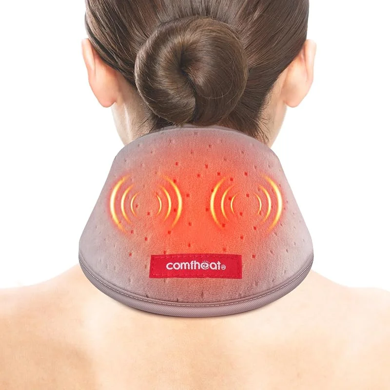 Nacken-Heizkissen, Vibrationsmassage, Nackenschmerzen — Heizung Warmepumpe