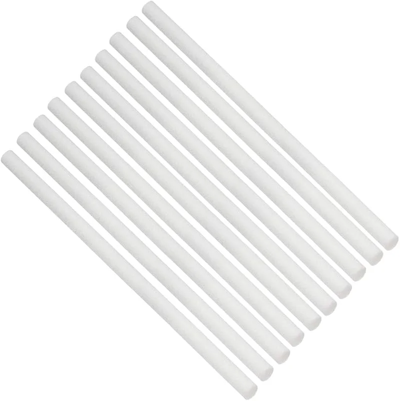 Cryfokt 10mm Baumwoll-Luftbefeuchter-Dochte, Ersatzstäbe (10PCS)