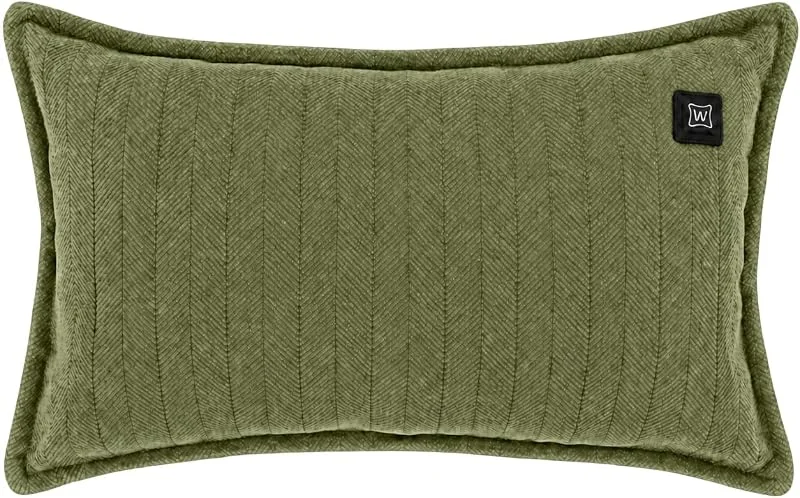 Kabellos Infrarot-Heizkissen, Wärmekissen mit Powerbank – Chenille 30x50 cm – Flexibel einsetzbar & mit integriertem 3m Kabel verwendbar (Grün) — Heizung Warmepumpe