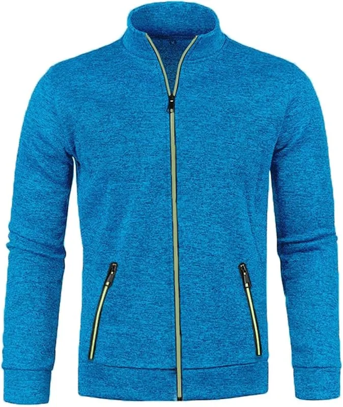 Mäntel für Herren, Winter, atmungsaktiv, warm, bequem, Retro, große Größe, Winter, Outdoor, Kapuzen-Sweatshirt, 02 - Blau, M — Heizkleidung