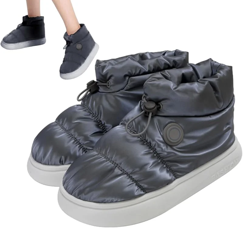 Heizschuhe, Schuhheizschuhe, Tragbare Fußwärmer für den Winter, Elektrischer Fußwärmer Thermo, bequeme Wintermust-Have, Haushaltswaren für Damen und Herren — Heizung Warmepumpe