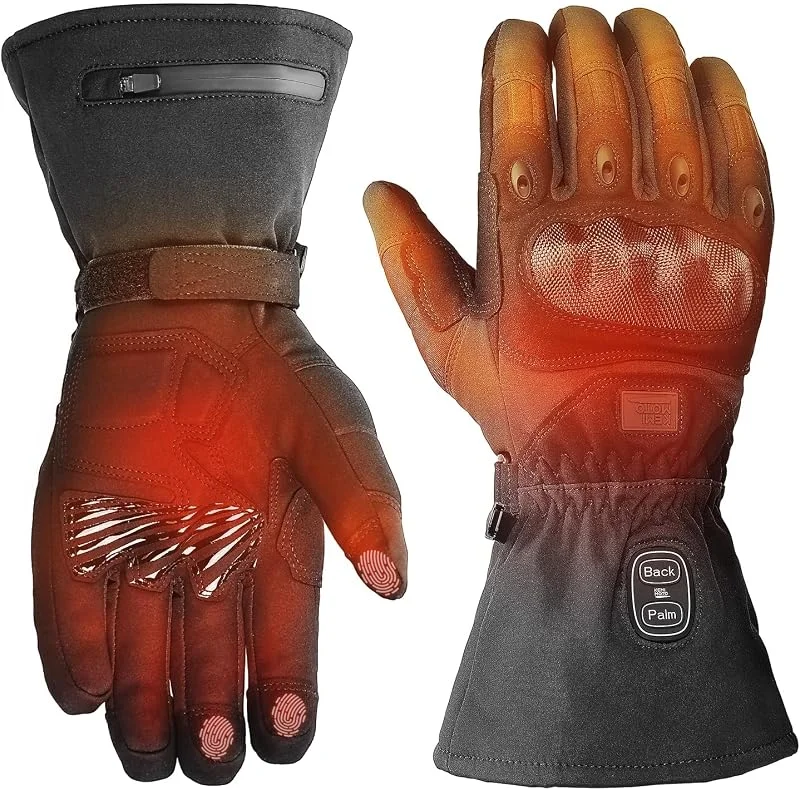KEMIMOTO Beheizte Motorradhandschuhe, Taktische Handschuhe mit 3 Heizstufen — Heizkleidung