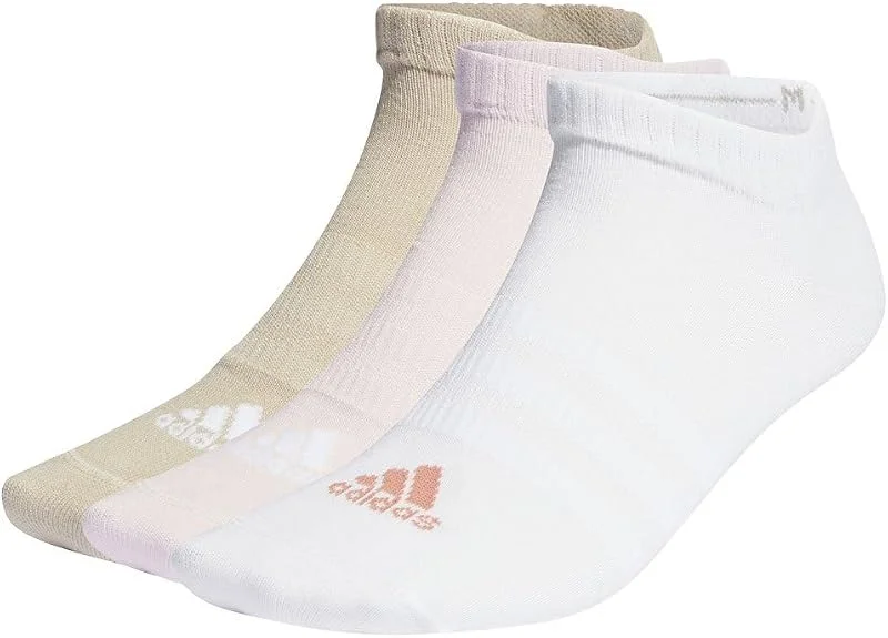 adidas Unisex Thin and Light Sportswear Low-Cut Socks 3 Pairs — Heizkleidung