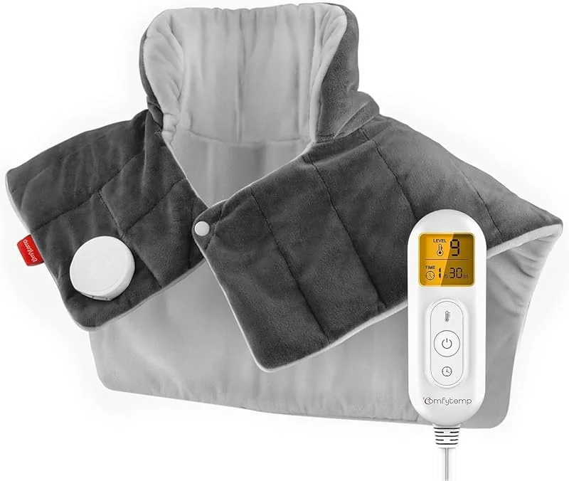Comfytemp Heizkissen für Nacken Schulter mit 9 Wärmestufen Wärmekissen pad — Heizung Warmepumpe