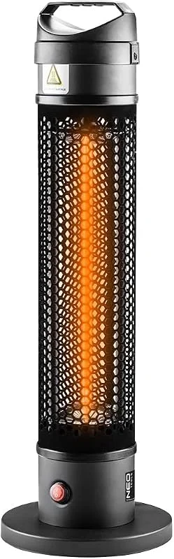 NEO TOOLS Stand-Infrarotstrahler 1000W, IP44, Heizelement Kohlefaserlampe — Heizung Warmepumpe