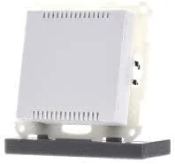 MDT Raumtemperaturregler SCN-RT1UP.G1 rws glänzend 55mm — Heizung Warmepumpe