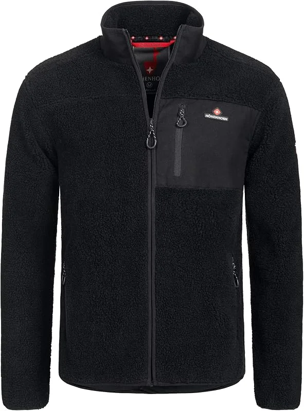 Höhenhorn Birkkar Herren Fleece Jacke Teddyfleece Gefüttert Winterjacke — Heizkleidung