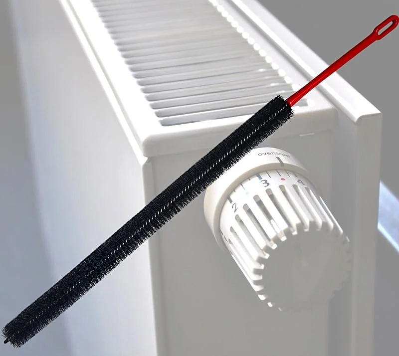 MAAJ HEIZKÖRPERBÜRSTE XL 84cm lang flexibel - VEGAN - Made IN Germany — Heizung Warmepumpe