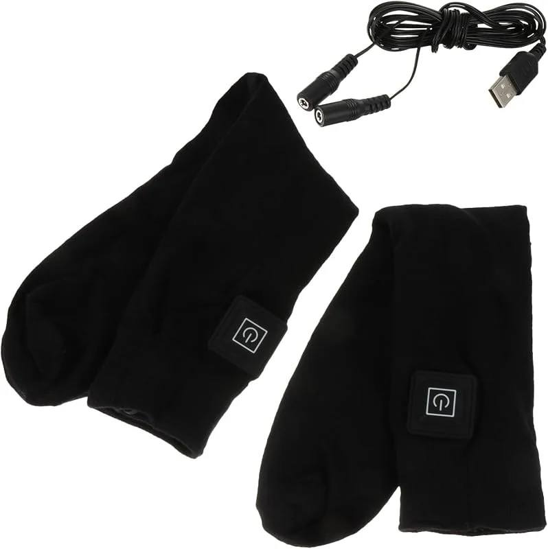 Healvian Intelligente Beheizbare Baumwollsocken mit Dreistufiger Temperaturregelung Warme Wintersocken für Outdoor Aktivitäten Wie Klettern und Radfahren — Heizkleidung