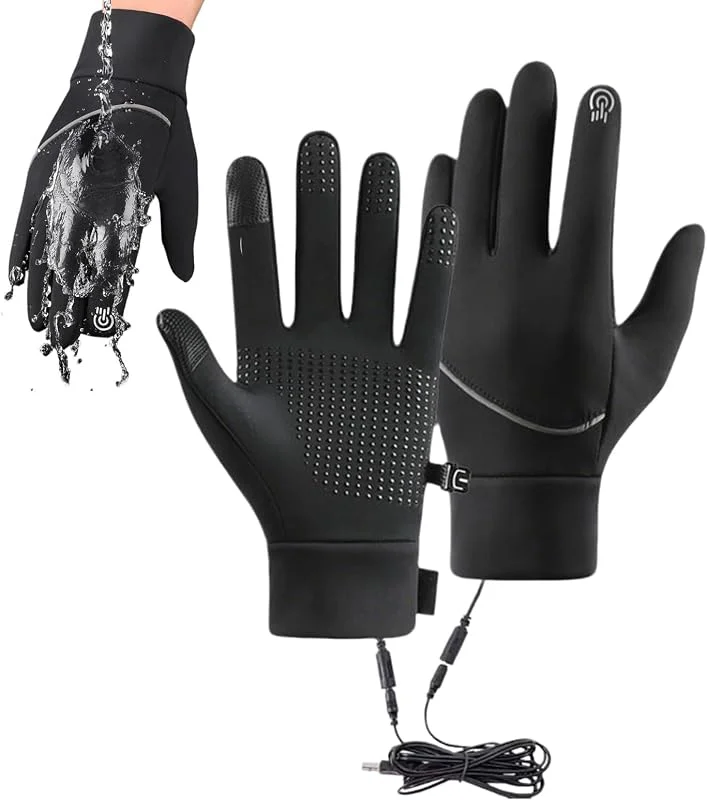 Genérico Beheizte Handschuhe, wiederaufladbar, warme Handschuhe — Heizkleidung