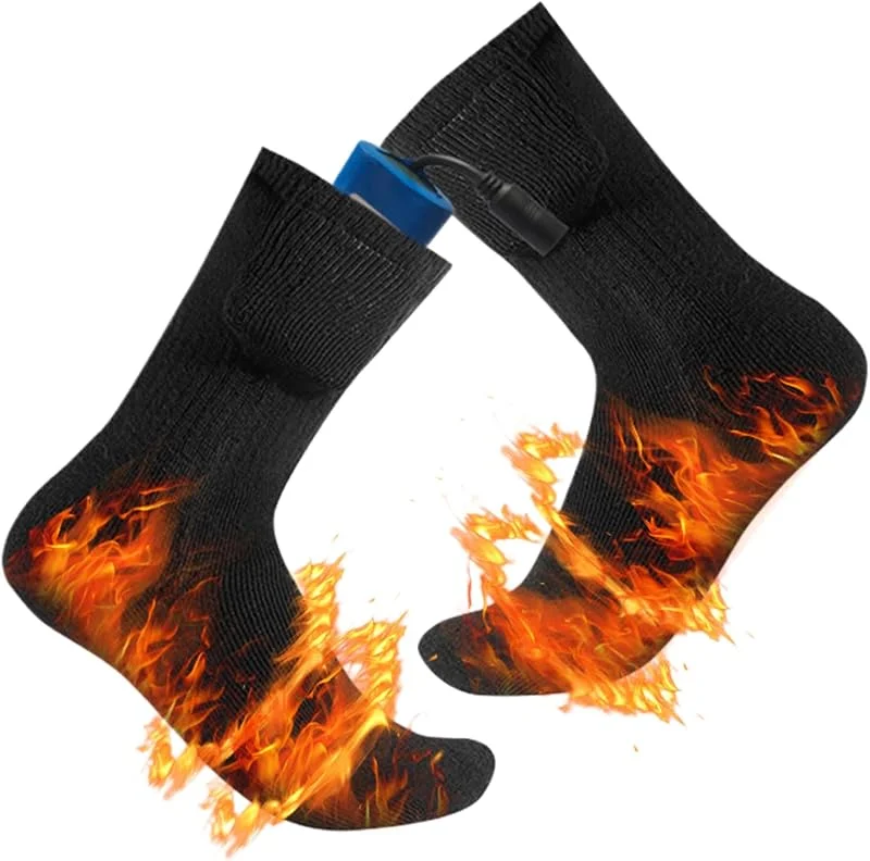 Beheizte Socken für Herren, warm, bequem, multifunktional — Heizkleidung