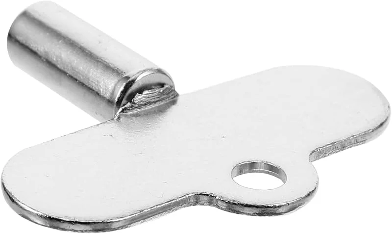 PRETYZOOM Heizkörper mit Benutzerfreundlichem Design Entlüftungsschlüssel aus Zinklegierung und Breiter Kompatibilität in Silber für Radiator und Gasventile — Heizung Warmepumpe