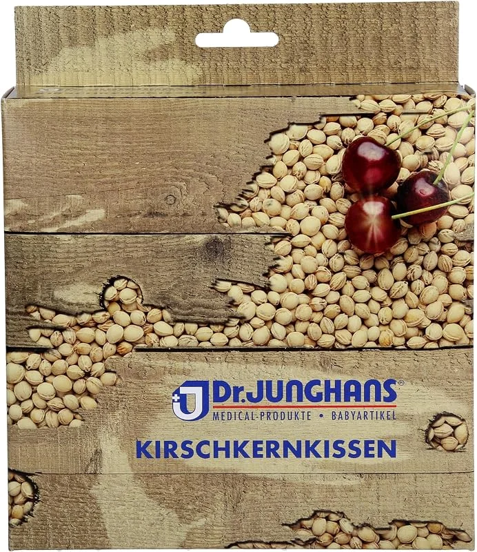 DR. JUNGHANS Kirschkernkissen 17 x 17 cm für die Mikrowelle, 1 St. Wärmekissen — Heizung Warmepumpe