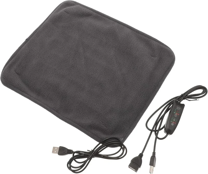 SHINEOFI USB Heizmatte für Hunde und Katzen, 5 V 10 W, Polyester, Abnehmbar — Heizung Warmepumpe