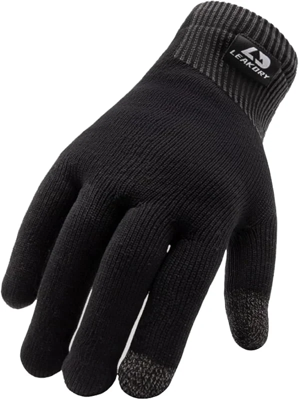 Wasserdichte Arbeitshandshuhe, Merinowholle, 3 Lagig, Thermo Winterhandschuhe, Unisex — Heizkleidung