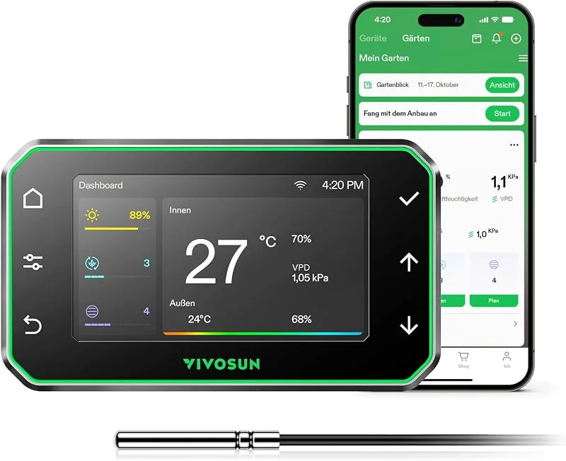 VIVOSUN GrowHub Smart Controller E42A+ für Growzelte — Luftbefeuchter