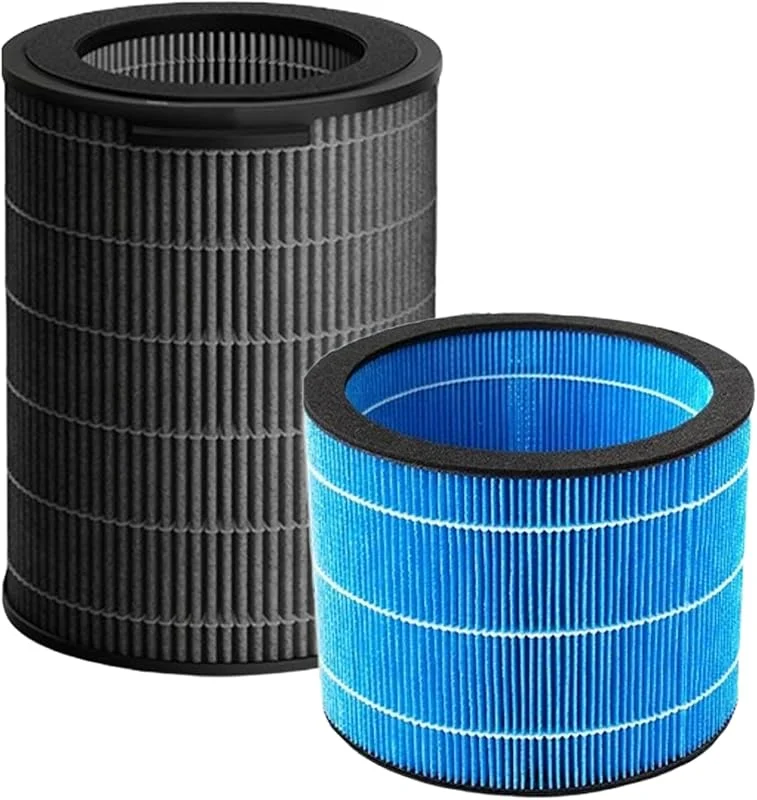 FY3437 FY3455 Ersatzfilter für Philips AC3737, 10 Series 3000 2-in-1 Luftbefeuchter und Luftreiniger H13 Ersatz HEPA Filter Befeuchtungselement FY3455, 00