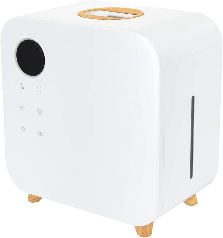 Luftbefeuchter 5, 5L mit Fernbedienung & Timer – Leiser Ultraschall-Aromadiffusor mit 3 Nebelstufen, Automatischer Abschaltung & Aroma-Box