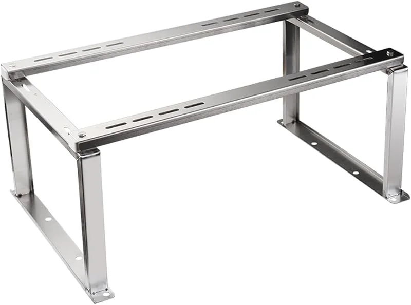 Generisch Verstellbarer, robuster Standfuß für Mini-Split-Klimaanlagen (9000–24000 BTU) und Wärmepumpen, langlebige Bodenstütze, 74, 5 x 48, 5 x 15 cm — Heizung Warmepumpe
