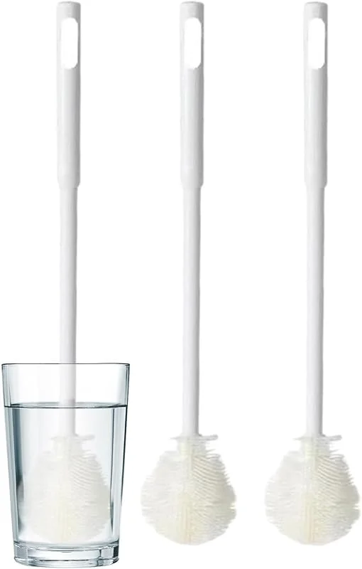 Ba-by Flaschenbürste – Faltbares 3-teiliges Reinigungsset Mit Langem Griff, Mehrzweck-Haushaltsbürste, Flaschenreinigungsset Mit Weichen Borsten Für Kinderflaschen, Milchpumpenteile, Luftbefeuchter Un