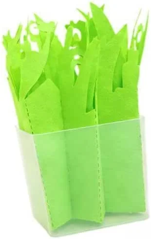 5er Pack Luftbefeuchter für Reptilien Terrarien, Filzpflanzen, Künstliche Pflanzen, Luftbefeuchter mit Wasserbecken, Tragbarer Luftbefeuchter Zur Luft, 5 Stück