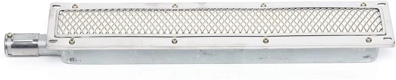 BBQ Barbecues Infrarot Seitenbrenner Keramikheizung Gasgrill Gasbrenner Heizelement Gas Camping Kochen Grillen Braten für Außengrills mit schneller Vorheizung in 3 Minuten, 50 × 8 × 5, 8 cm — Heizung Warmepumpe