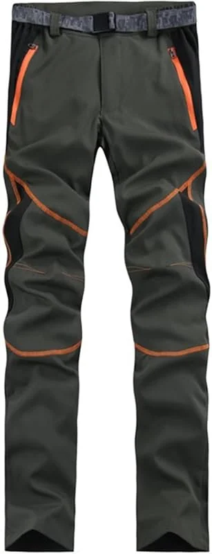 FUPODD Arbeitshose Damen Slim-Fit Arbeitshosen Frauen Mit Reißverschlusstaschen Hosen Outdoor Wanderhose Winddicht Funktionshose Winterhose Warm Softshellhose Cargohose Mit Gummizug Trekkinghose — Heizkleidung