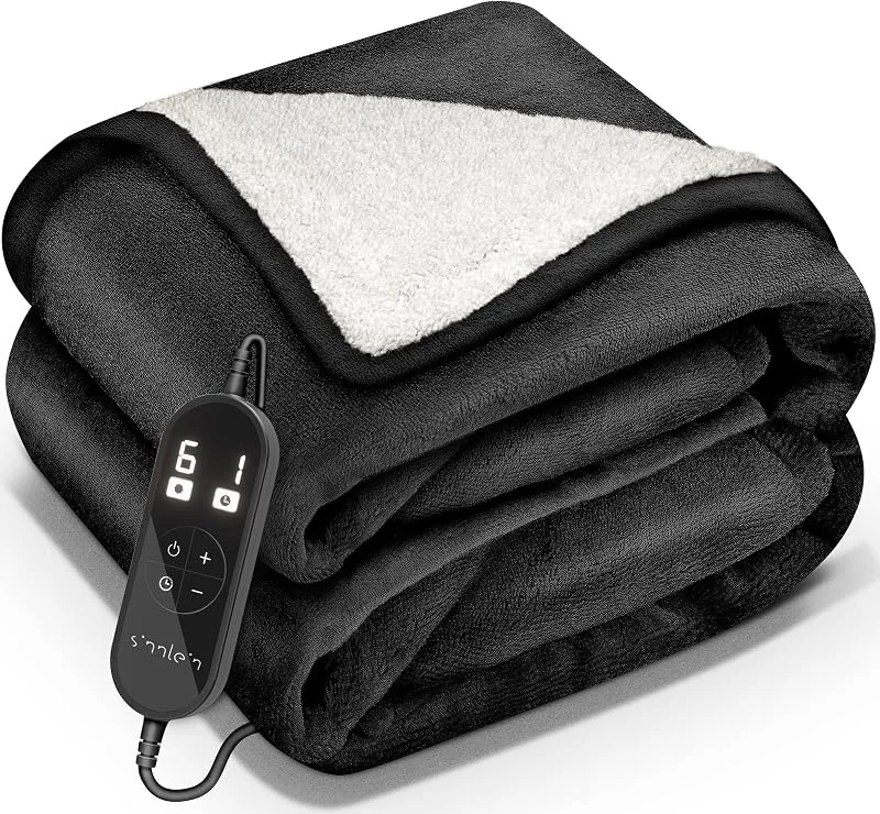 sinnlein® Heizdecke 160x120cm mit Abschaltautomatik, Wärmedecke elektrisch — Heizung Warmepumpe
