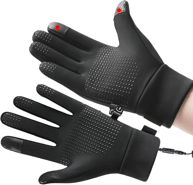 Beheizte Handschuhe für Damen Touchscreen Fäustlinge USB — Heizkleidung