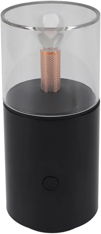 Kerzenlicht Auto Aromatherapie Maschine Home Desktop USB ätherisches Öl Auto Duft Luftbefeuchtung Diffusor (schwarz) — Luftbefeuchter