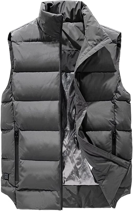 Warme, wasserdichte und kältebeständige Herren-Thermokleidung for den täglichen Gebrauch mit USB-Akku im Winter — Heizkleidung