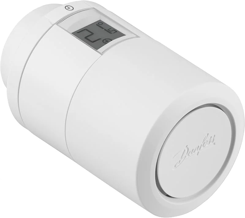 Danfoss Smart Heizkörperthermostat mit Bluetooth-Technologie ECO 014G1115 NEW VERSION, Weiß — Heizung Warmepumpe