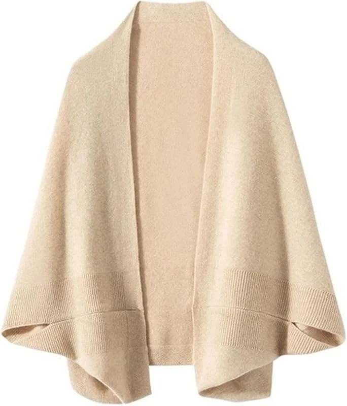 Schal Kaschmirschal Damen Frühling und Herbst Oberbekleidung Multifunktionaler Strickumhang — Heizkleidung