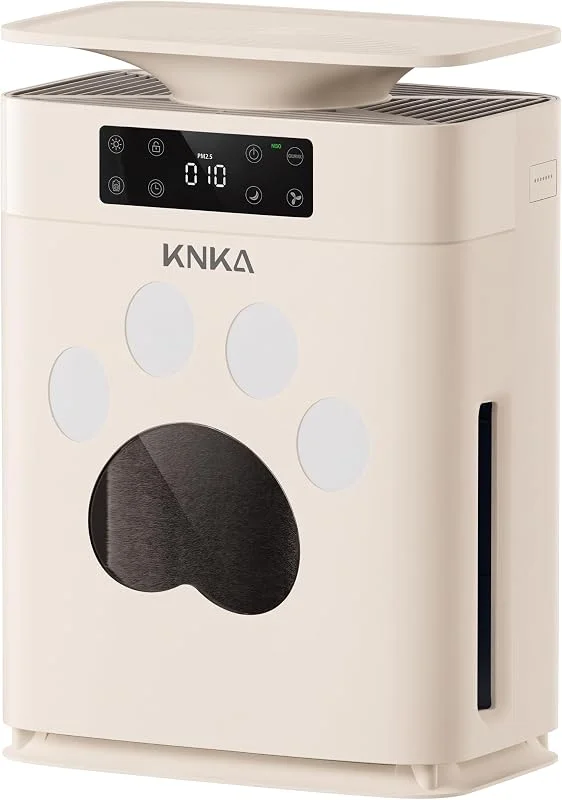 KNKA APH2500P PetAir Luftreiniger gegen Tierhaare, CADR 250 m³, h bis 52m² — Luftbefeuchter
