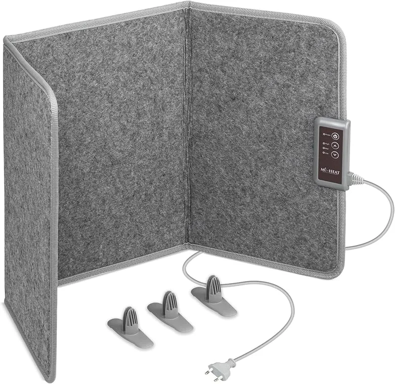 Faltbares mobiles Infrarotpanel mit 3 Heizstufen - 165W — Heizung Warmepumpe