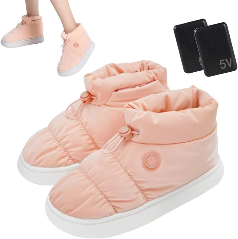 Heizschuhe, Heizstiefel, Beheizte Füße, warme Schuhe — Heizung Warmepumpe