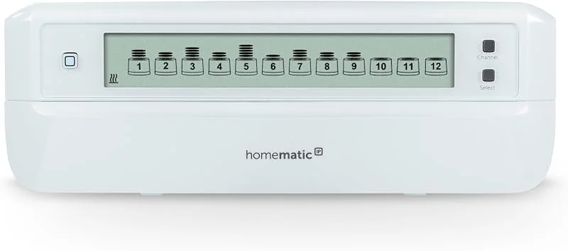 Homematic IP Fußbodenheizungscontroller – 12 Kanäle, motorisch — Heizung Warmepumpe