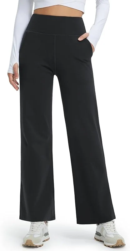 Libin Damen Thermohose Winter Yogahose Weite Freizeithose — Heizkleidung