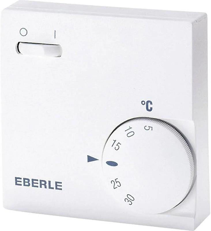 Eberle Raumthermostat, RTR-E6763, Reinweiß — Heizung Warmepumpe