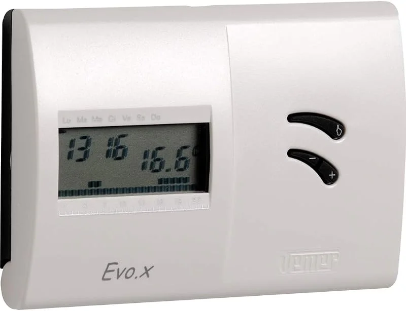 Vemer VN118600 Chronothermostat EVO.X weiß mit Wochenprogramm — Heizung Warmepumpe