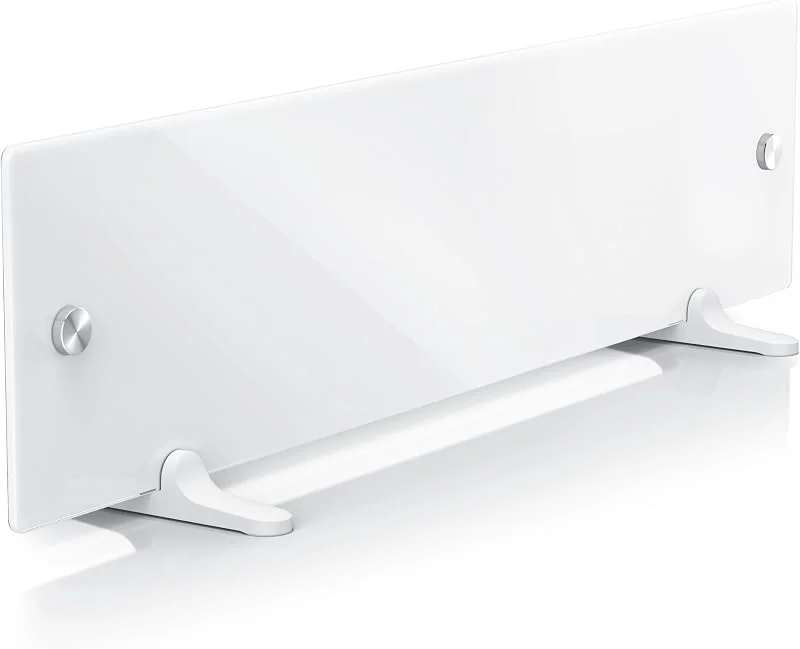 Brandson - Anti Schimmel Infrarotheizung – Glaspanel 50 Watt – Infrarot - freistehend oder Wandmontage – geräuschlos - Anti Schimmel Heizung - Schimmelentferner Schimmelschock — Heizung Warmepumpe