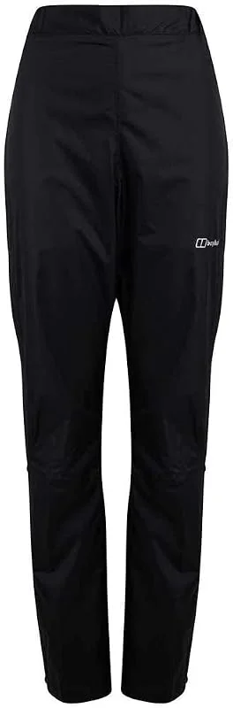 Berghaus Damen Deluge Überhose, wasserdicht und atmungsaktiv, Strapazierfähig, Bequeme Regenhose Hose — Heizkleidung