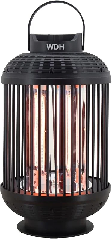 Aktobis WDH-12HL Heizlaterne Standheizstrahler, 600, 1.200 Watt — Heizung Warmepumpe