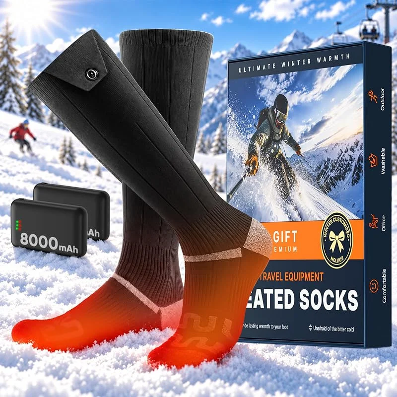 Beheizbare Socken mit Akku, Heizsocken für Damen und Herren — Heizkleidung