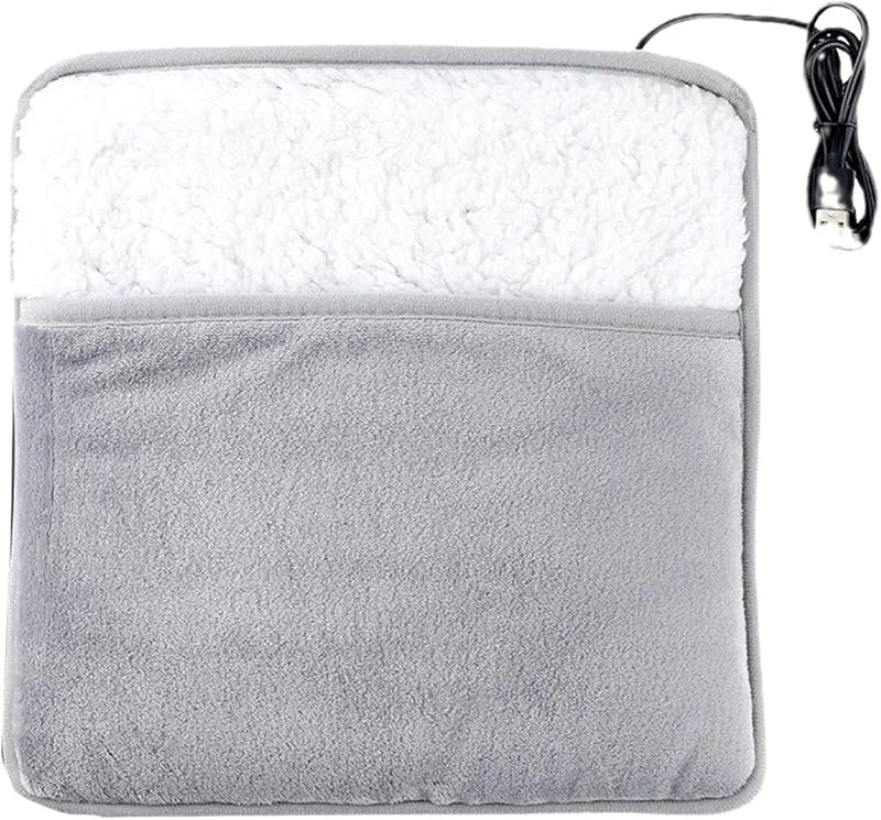 Elektrischer Fußwärmer für Damen und Herren, Usb, 30x30cm — Heizung Warmepumpe