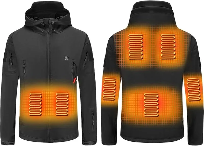 Outdoor USB Smart Charging Heizung Daunenjacke Ski Thermostat Jacke Winter kalt und warm — Heizung Warmepumpe