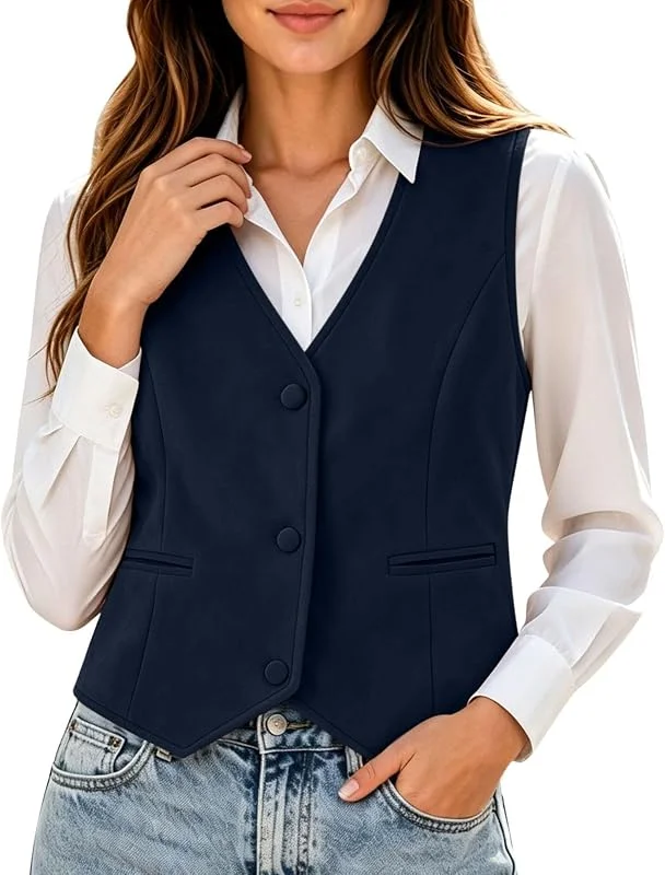Generisch Weste Damen Western Outfit Damen Elegant Vintage Trachtenweste — Heizkleidung