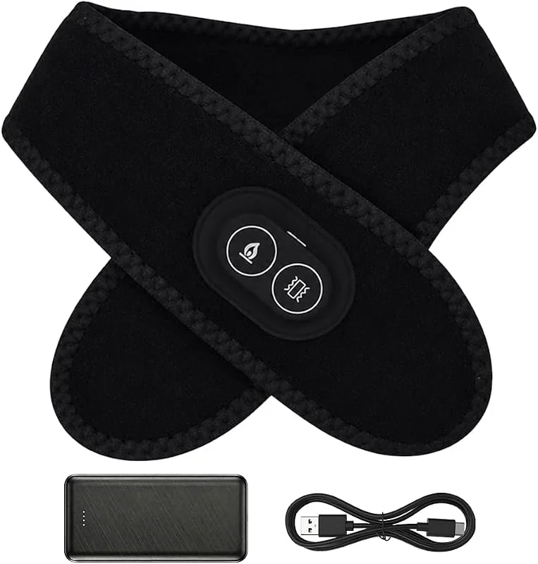 Heizkissen Nacken Schulter mit 2M USB Netzkabel & 10000 mAh Powerbank — Heizung Warmepumpe